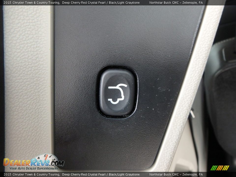 2015 Chrysler Town & Country Touring Deep Cherry Red Crystal Pearl / Black/Light Graystone Photo #12