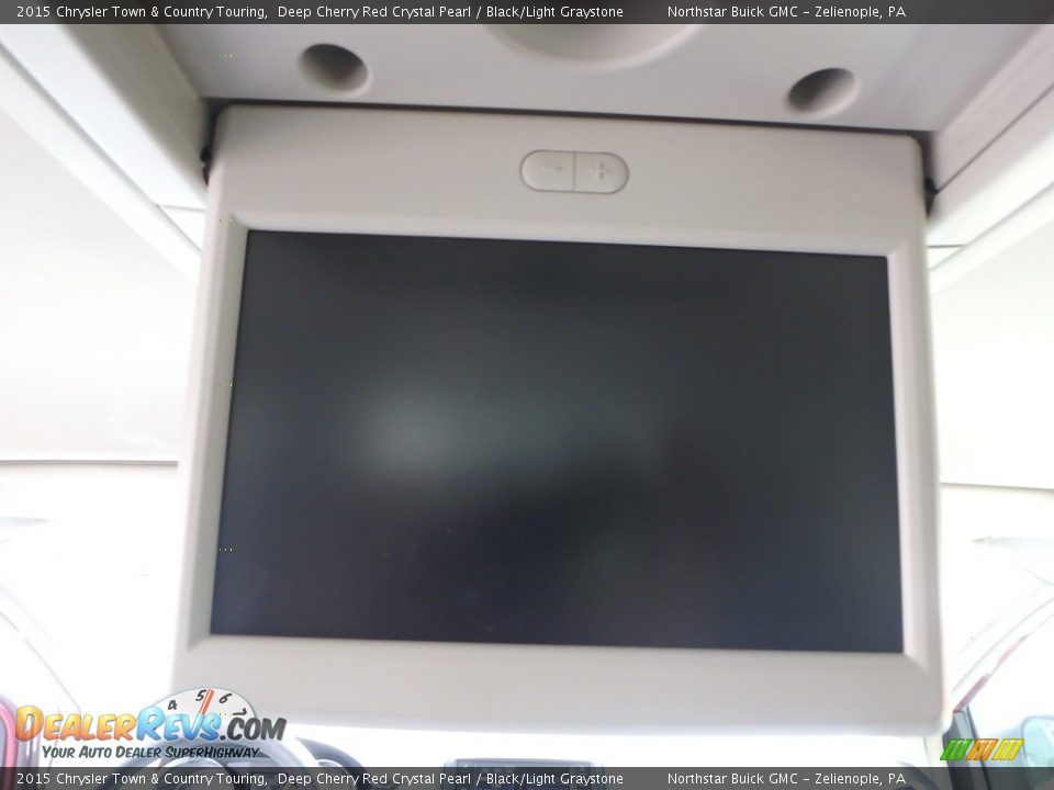 2015 Chrysler Town & Country Touring Deep Cherry Red Crystal Pearl / Black/Light Graystone Photo #19