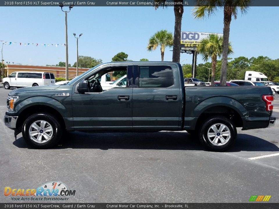 2018 Ford F150 XLT SuperCrew Guard / Earth Gray Photo #2
