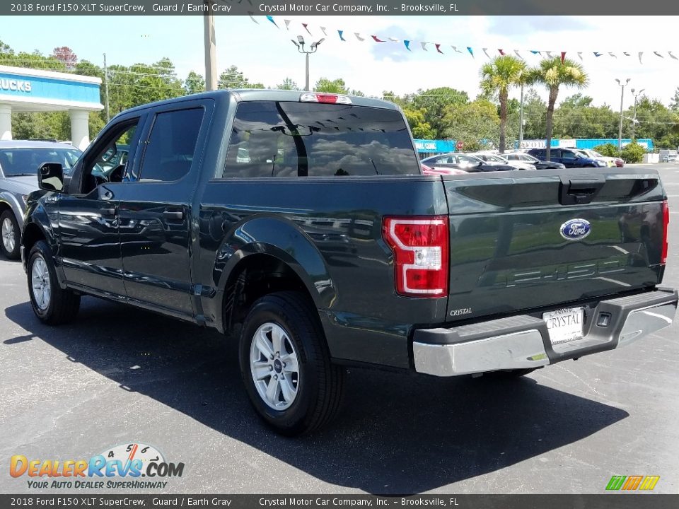 2018 Ford F150 XLT SuperCrew Guard / Earth Gray Photo #3