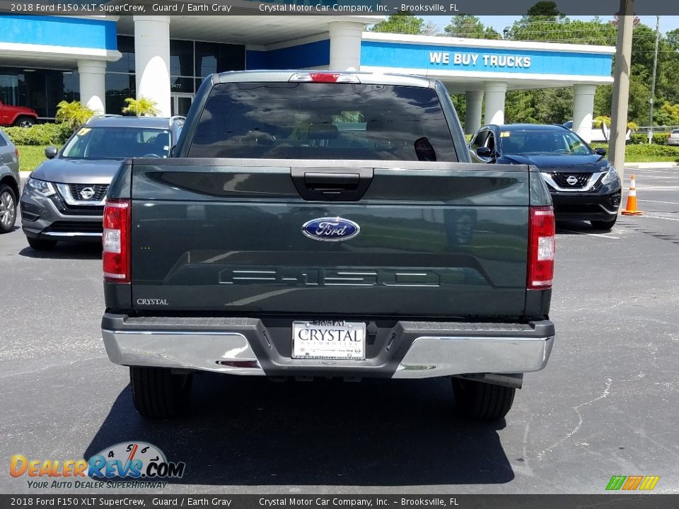 2018 Ford F150 XLT SuperCrew Guard / Earth Gray Photo #4
