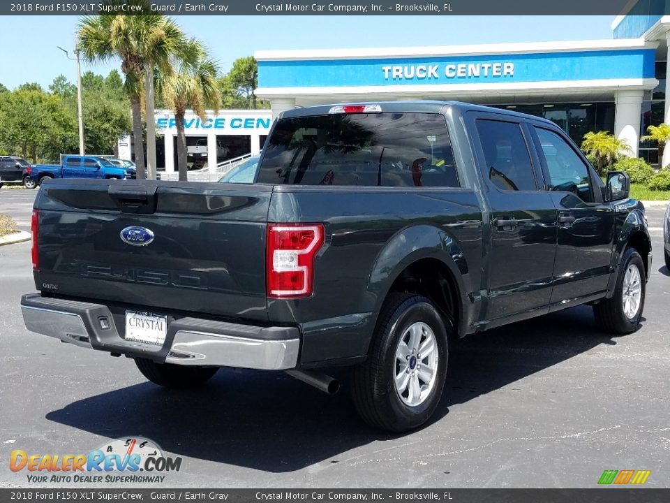 2018 Ford F150 XLT SuperCrew Guard / Earth Gray Photo #5