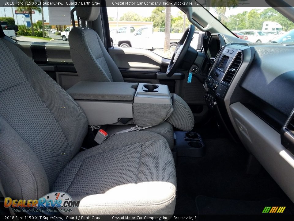 2018 Ford F150 XLT SuperCrew Guard / Earth Gray Photo #12