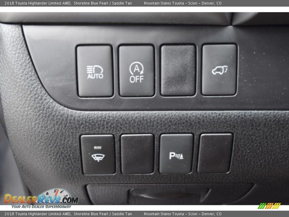 2018 Toyota Highlander Limited AWD Shoreline Blue Pearl / Saddle Tan Photo #29