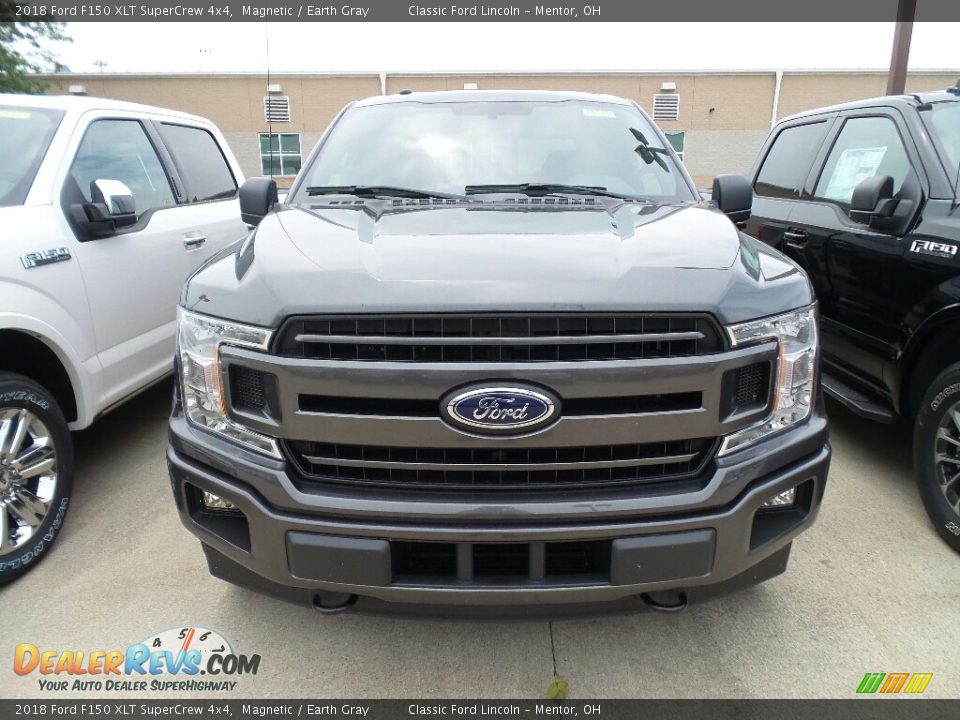 2018 Ford F150 XLT SuperCrew 4x4 Magnetic / Earth Gray Photo #2