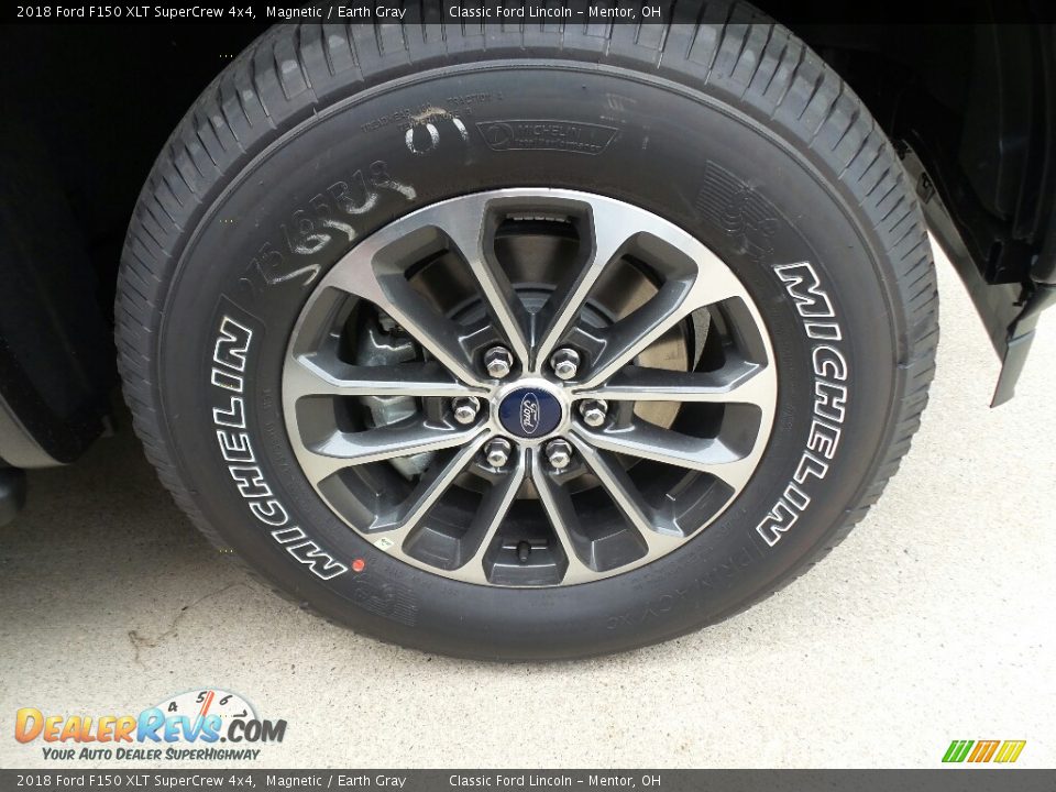 2018 Ford F150 XLT SuperCrew 4x4 Magnetic / Earth Gray Photo #5