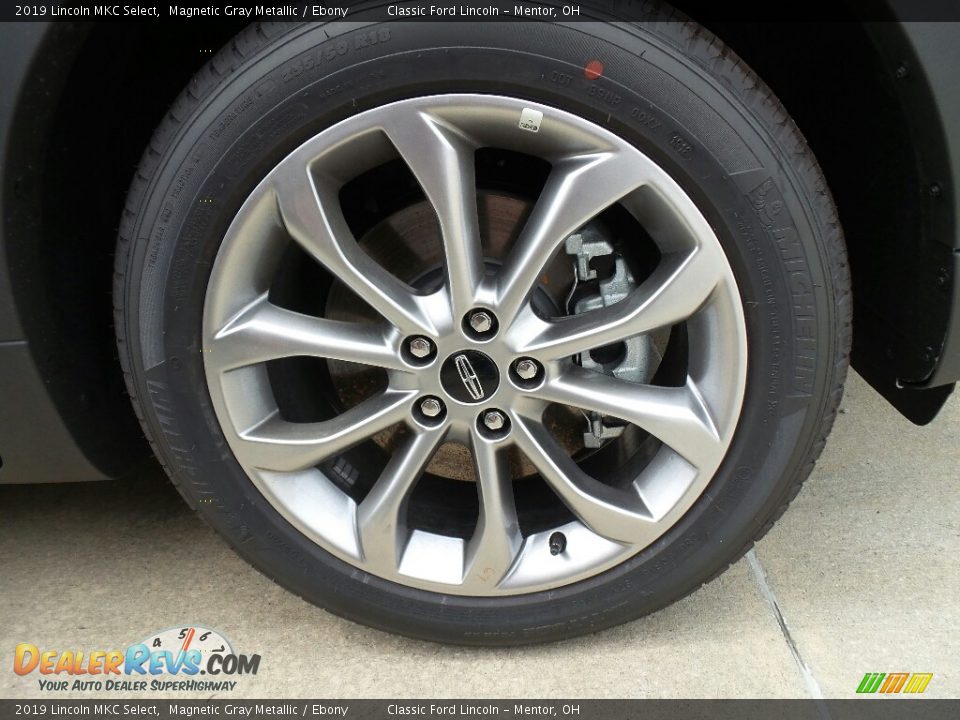 2019 Lincoln MKC Select Magnetic Gray Metallic / Ebony Photo #5