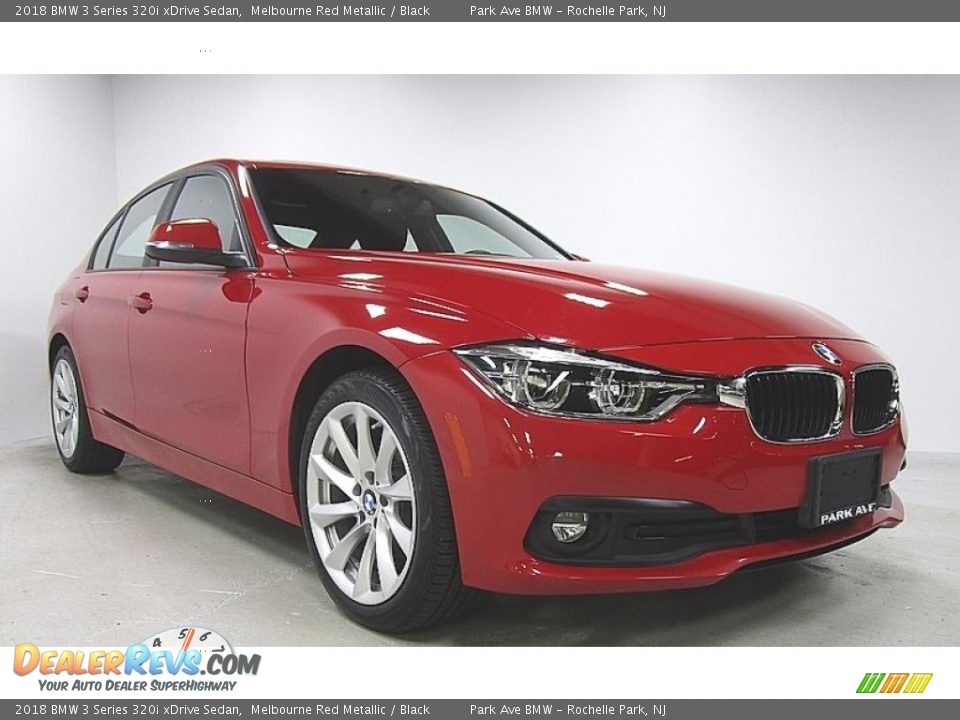 2018 BMW 3 Series 320i xDrive Sedan Melbourne Red Metallic / Black Photo #6