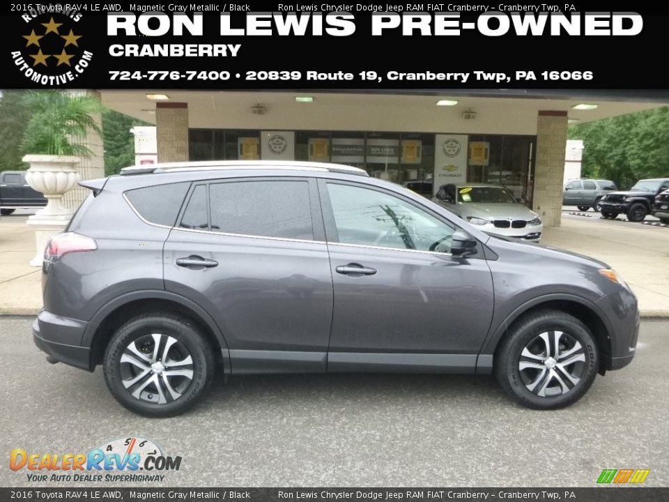 2016 Toyota RAV4 LE AWD Magnetic Gray Metallic / Black Photo #1