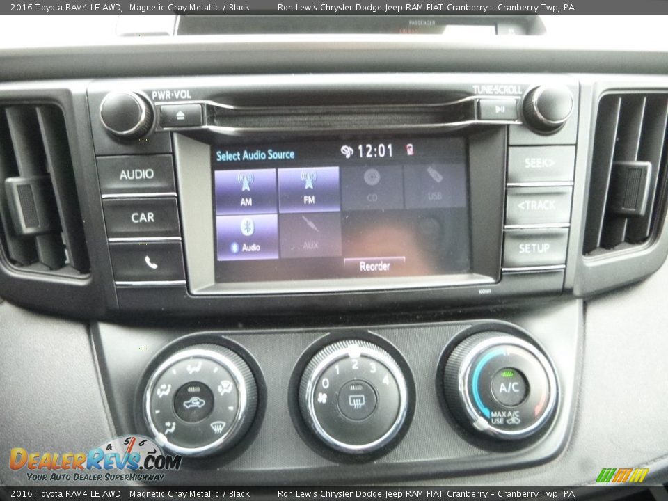 2016 Toyota RAV4 LE AWD Magnetic Gray Metallic / Black Photo #17