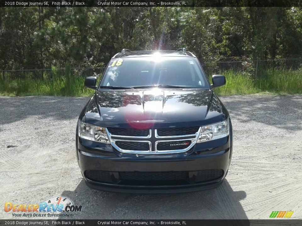 2018 Dodge Journey SE Pitch Black / Black Photo #8