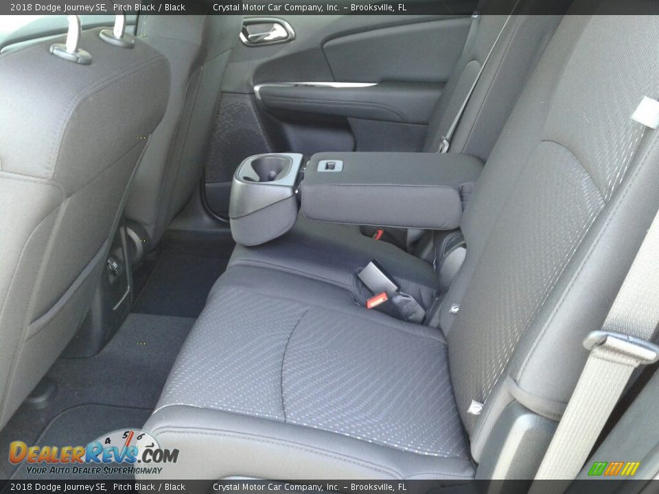 2018 Dodge Journey SE Pitch Black / Black Photo #10