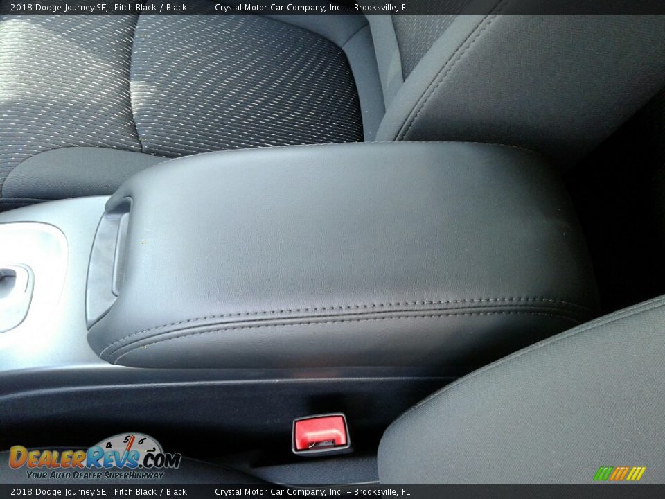 2018 Dodge Journey SE Pitch Black / Black Photo #18