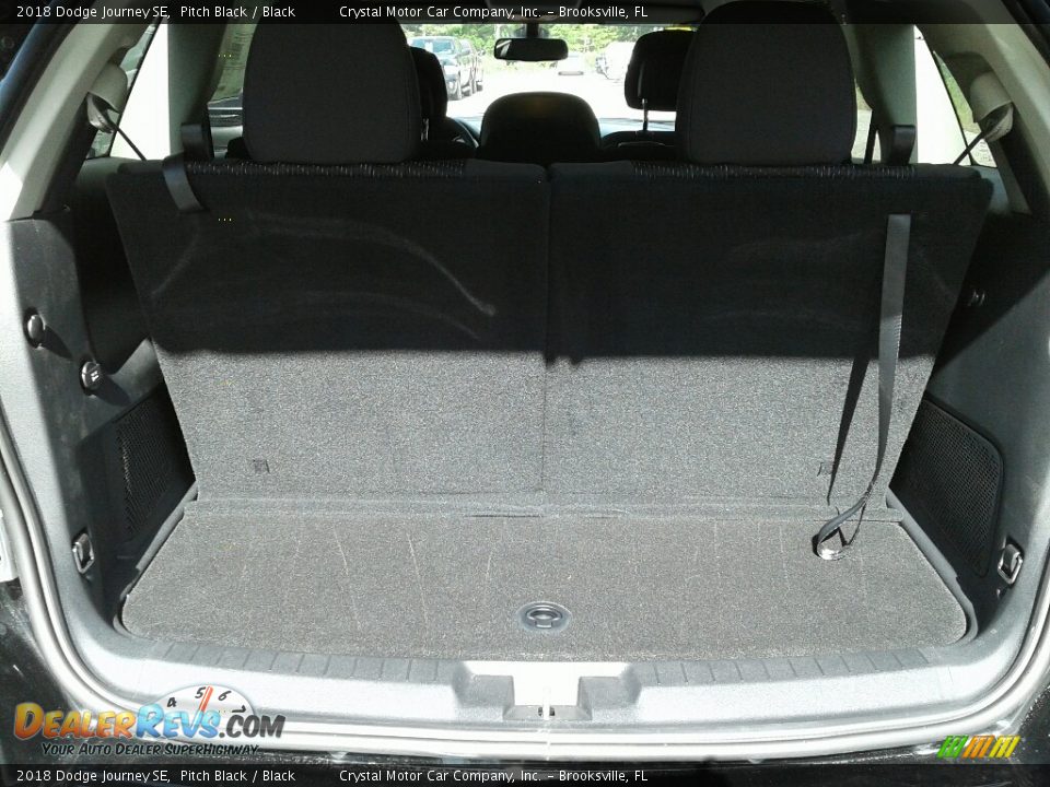 2018 Dodge Journey SE Pitch Black / Black Photo #19