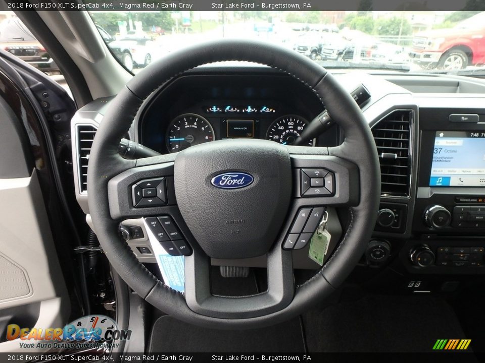 2018 Ford F150 XLT SuperCab 4x4 Steering Wheel Photo #15