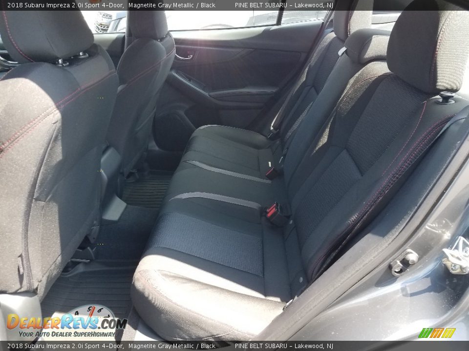 2018 Subaru Impreza 2.0i Sport 4-Door Magnetite Gray Metallic / Black Photo #6