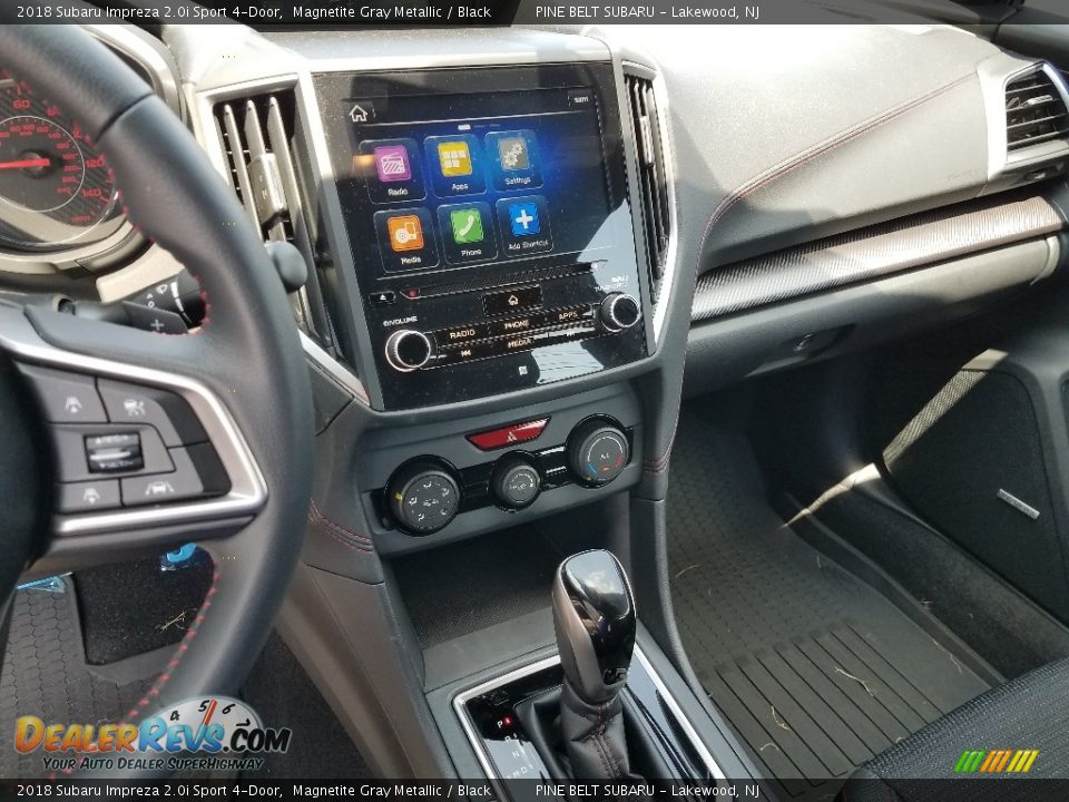 2018 Subaru Impreza 2.0i Sport 4-Door Magnetite Gray Metallic / Black Photo #9