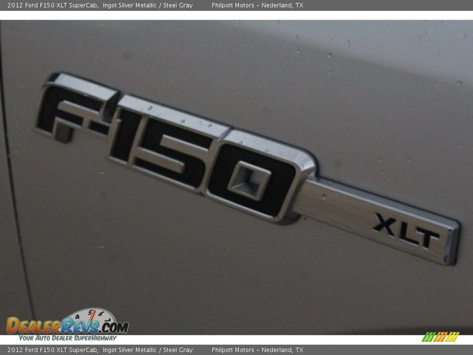 2012 Ford F150 XLT SuperCab Ingot Silver Metallic / Steel Gray Photo #11