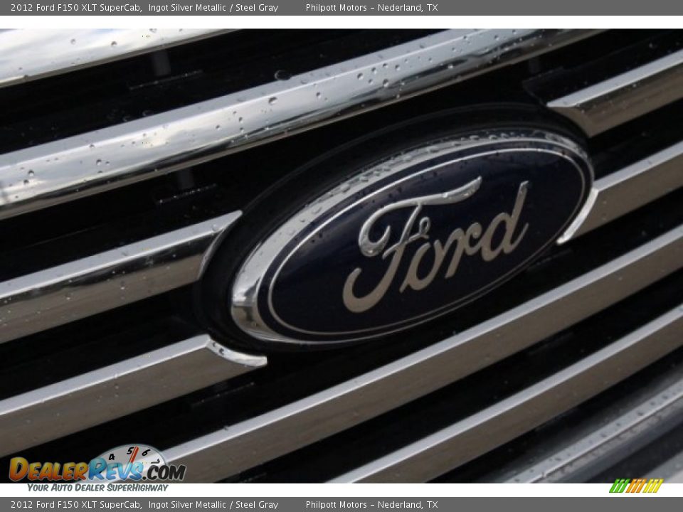 2012 Ford F150 XLT SuperCab Ingot Silver Metallic / Steel Gray Photo #12