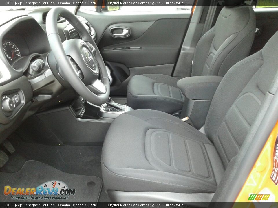 2018 Jeep Renegade Latitude Omaha Orange / Black Photo #9
