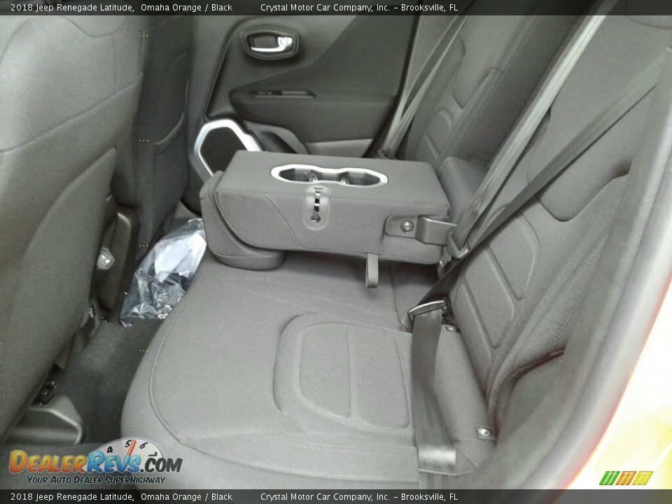 2018 Jeep Renegade Latitude Omaha Orange / Black Photo #10