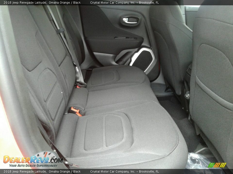 2018 Jeep Renegade Latitude Omaha Orange / Black Photo #11