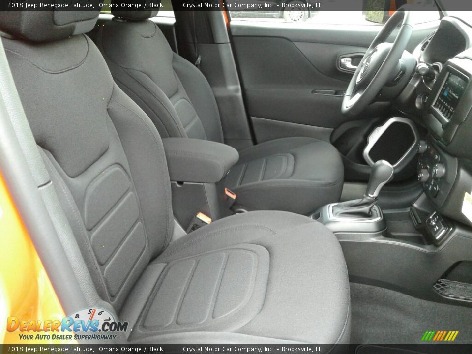 2018 Jeep Renegade Latitude Omaha Orange / Black Photo #12