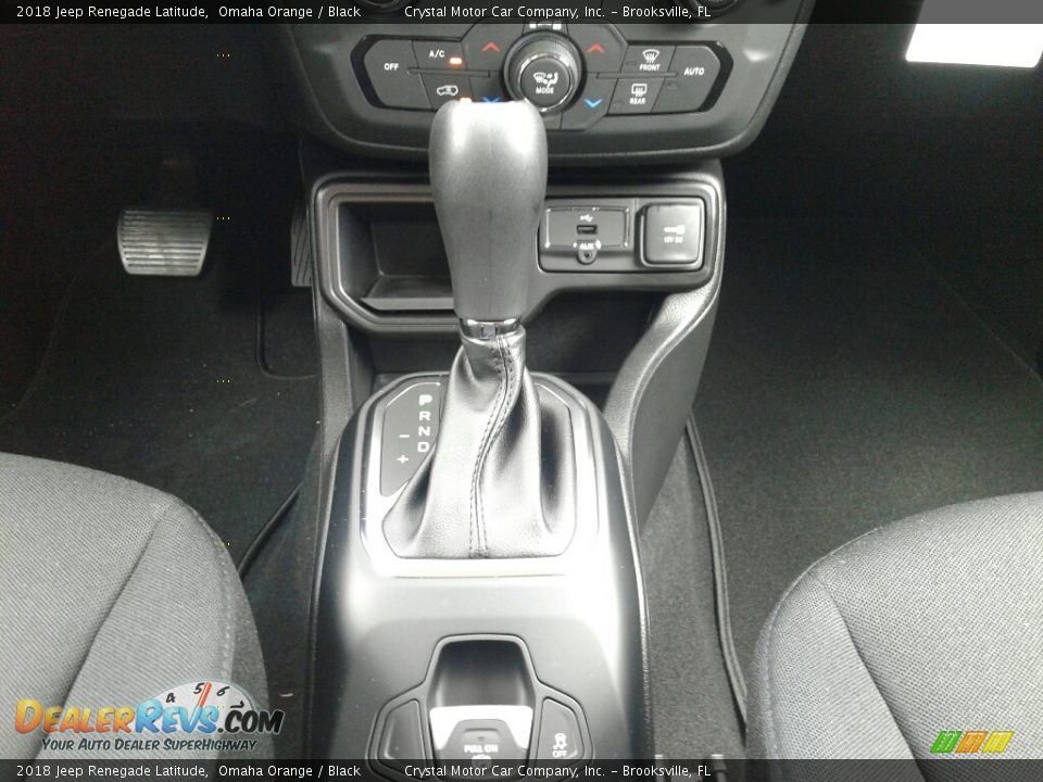 2018 Jeep Renegade Latitude Omaha Orange / Black Photo #16