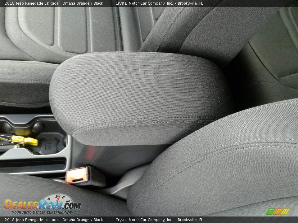 2018 Jeep Renegade Latitude Omaha Orange / Black Photo #18