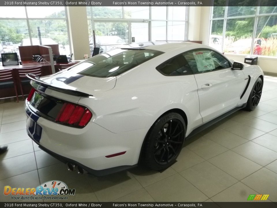 2018 Ford Mustang Shelby GT350 Oxford White / Ebony Photo #2