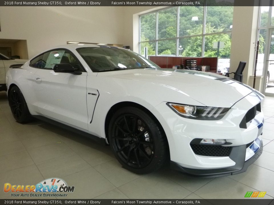 2018 Ford Mustang Shelby GT350 Oxford White / Ebony Photo #3