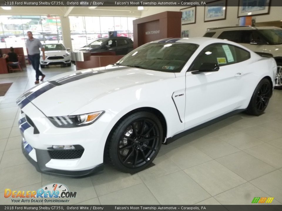 2018 Ford Mustang Shelby GT350 Oxford White / Ebony Photo #8