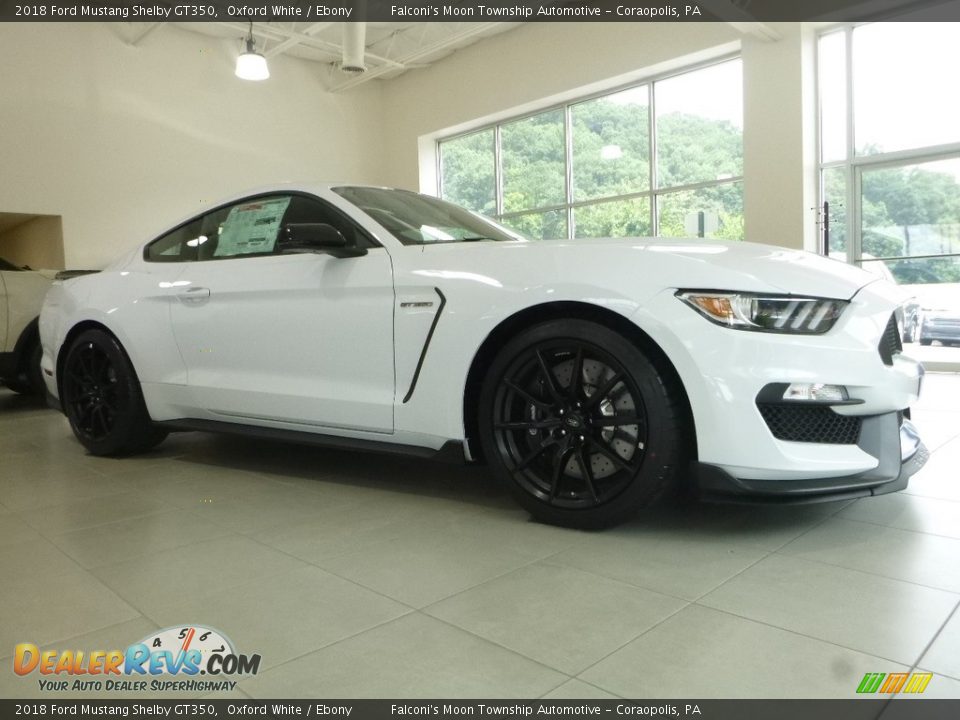 2018 Ford Mustang Shelby GT350 Oxford White / Ebony Photo #9