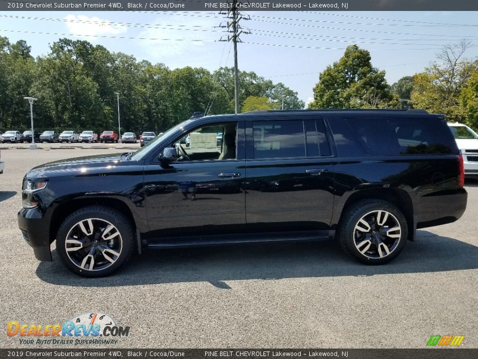 Black 2019 Chevrolet Suburban Premier 4WD Photo #3