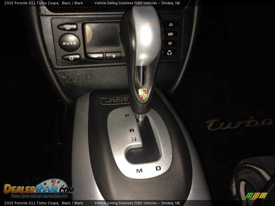 2003 Porsche 911 Turbo Coupe Shifter Photo #8