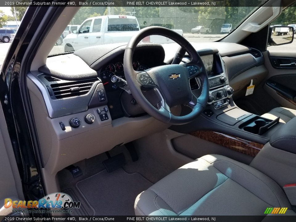 2019 Chevrolet Suburban Premier 4WD Black / Cocoa/Dune Photo #7