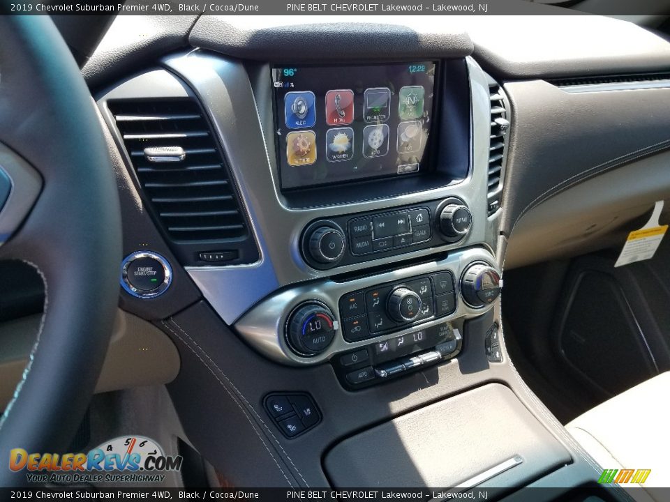 2019 Chevrolet Suburban Premier 4WD Black / Cocoa/Dune Photo #10