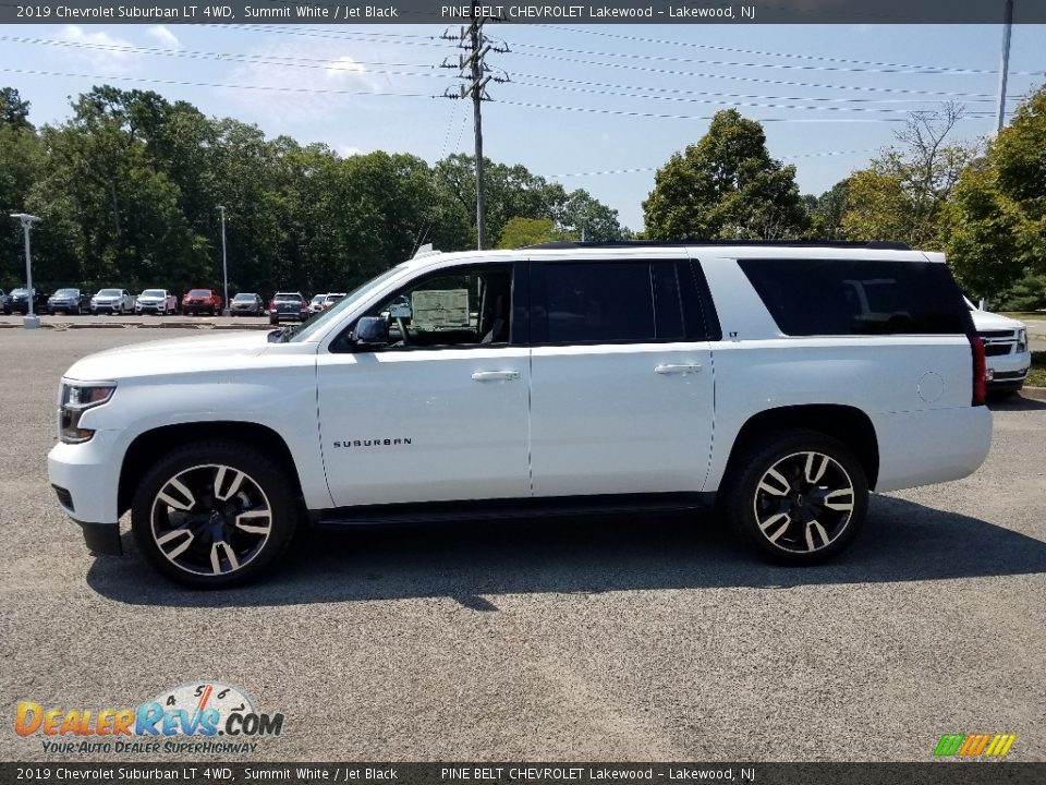 2019 Chevrolet Suburban LT 4WD Summit White / Jet Black Photo #3