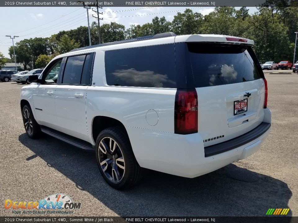 2019 Chevrolet Suburban LT 4WD Summit White / Jet Black Photo #4