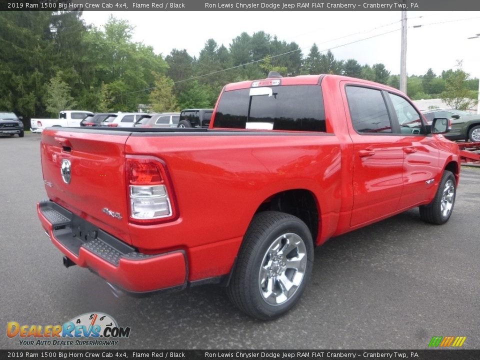 2019 Ram 1500 Big Horn Crew Cab 4x4 Flame Red / Black Photo #5
