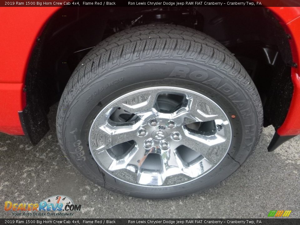 2019 Ram 1500 Big Horn Crew Cab 4x4 Flame Red / Black Photo #9