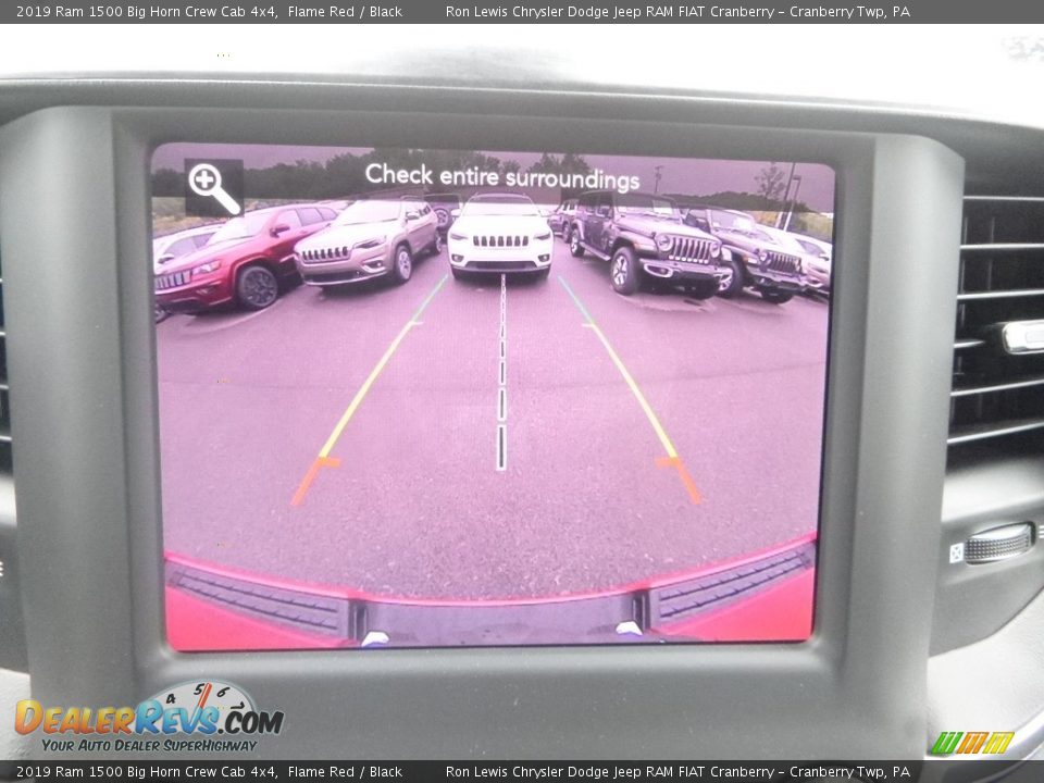 2019 Ram 1500 Big Horn Crew Cab 4x4 Flame Red / Black Photo #16