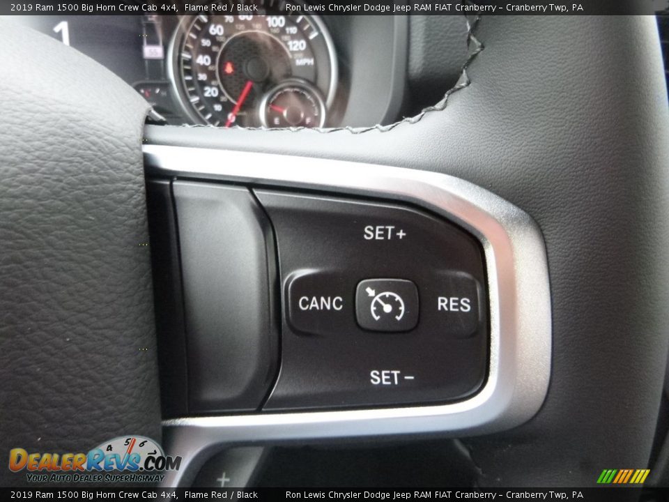 2019 Ram 1500 Big Horn Crew Cab 4x4 Flame Red / Black Photo #17