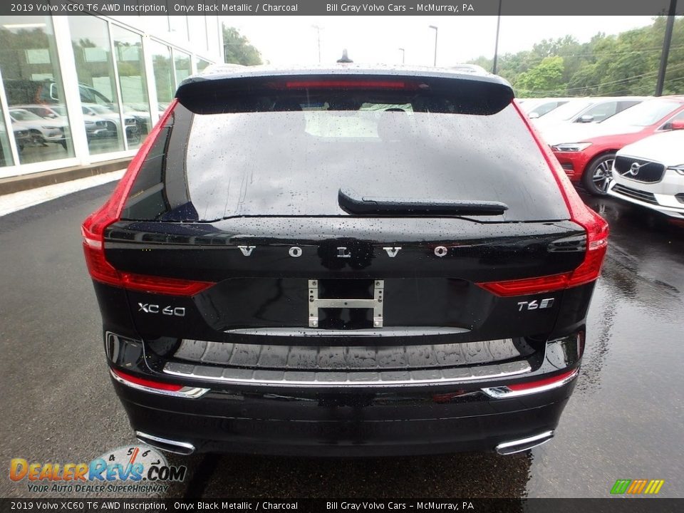 2019 Volvo XC60 T6 AWD Inscription Onyx Black Metallic / Charcoal Photo #3