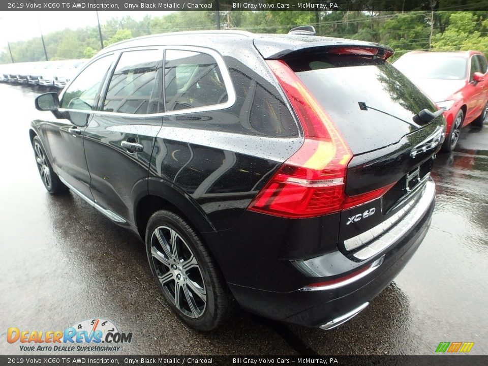 2019 Volvo XC60 T6 AWD Inscription Onyx Black Metallic / Charcoal Photo #4