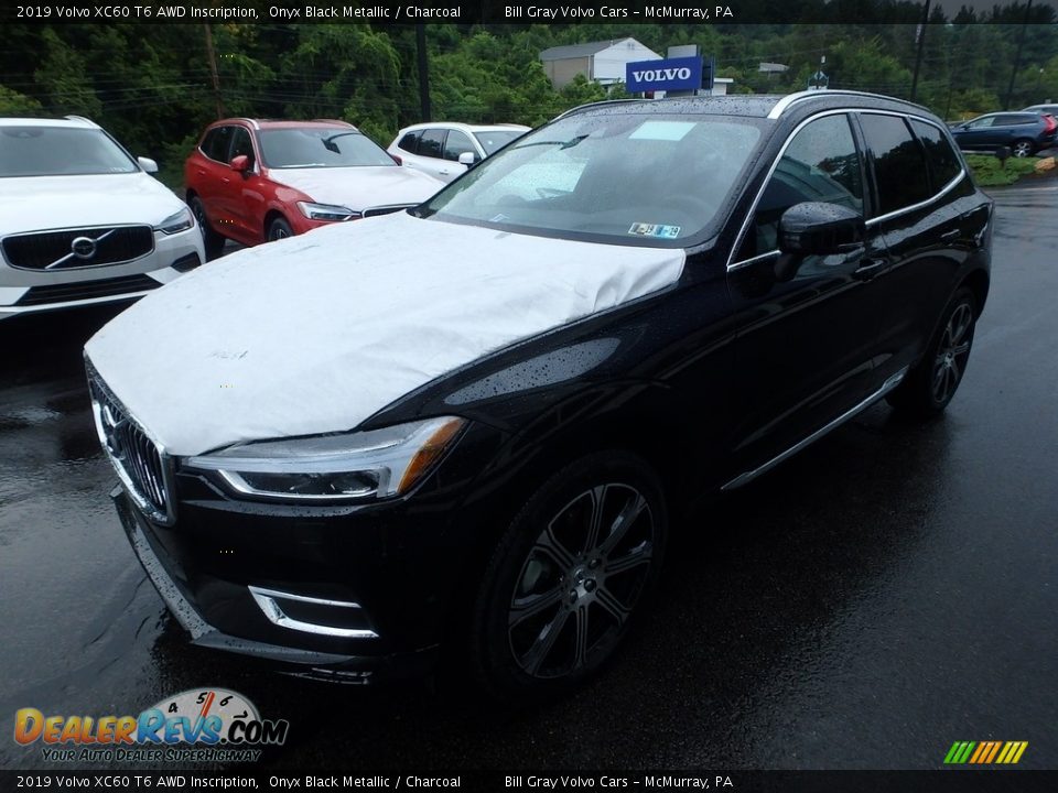 2019 Volvo XC60 T6 AWD Inscription Onyx Black Metallic / Charcoal Photo #5