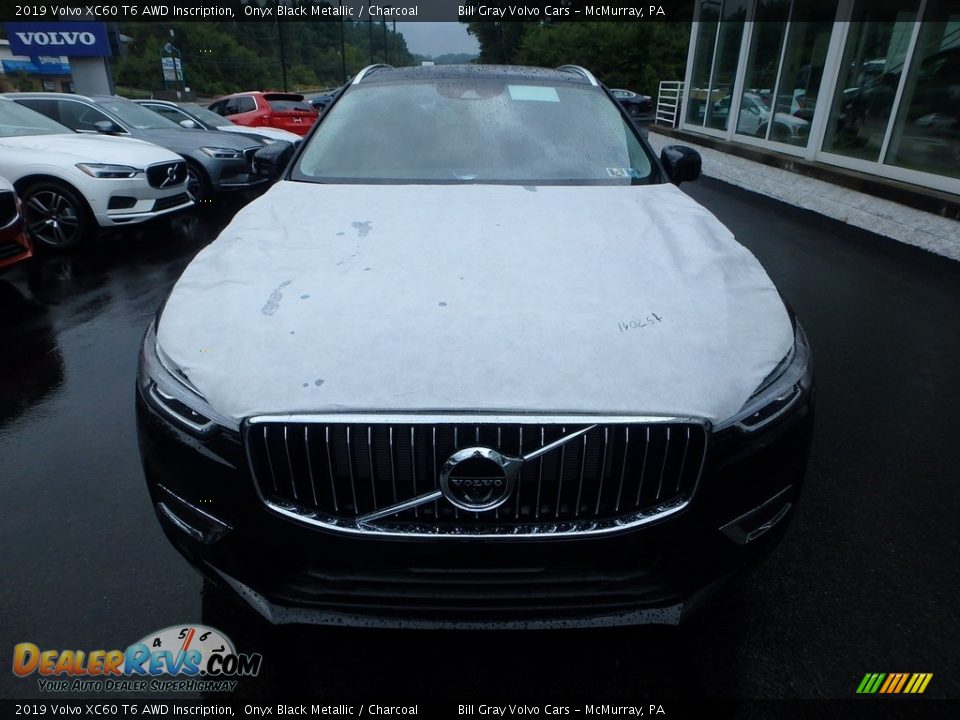 2019 Volvo XC60 T6 AWD Inscription Onyx Black Metallic / Charcoal Photo #6