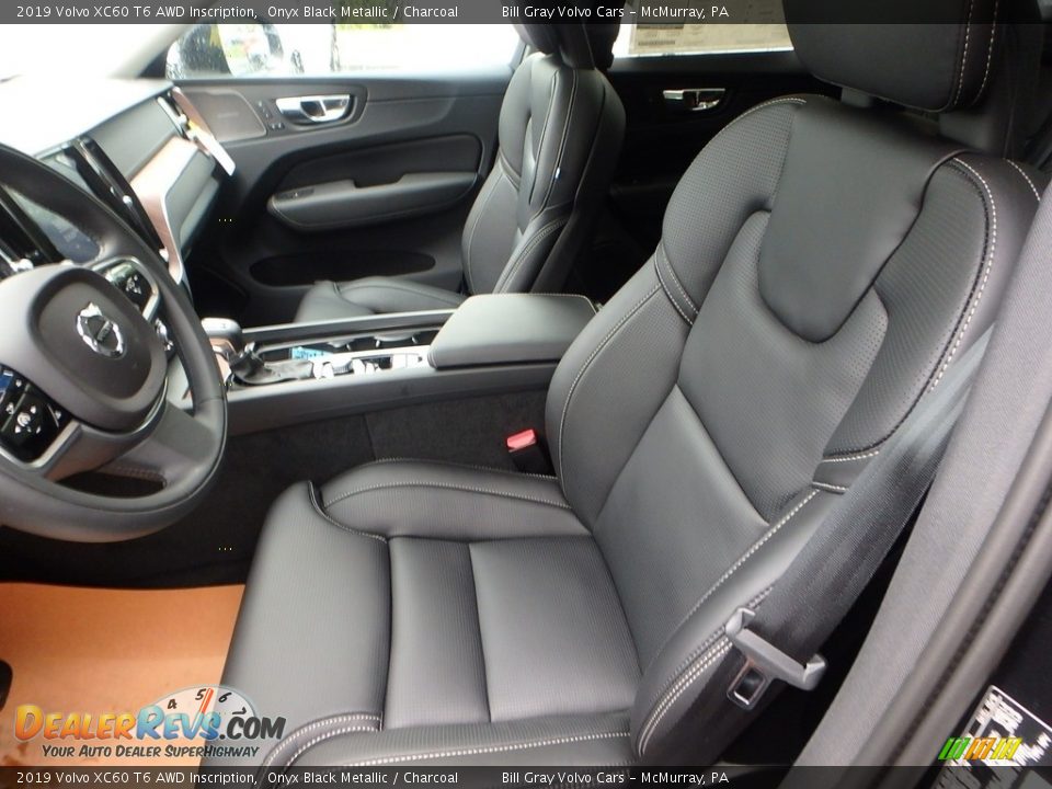 Front Seat of 2019 Volvo XC60 T6 AWD Inscription Photo #7