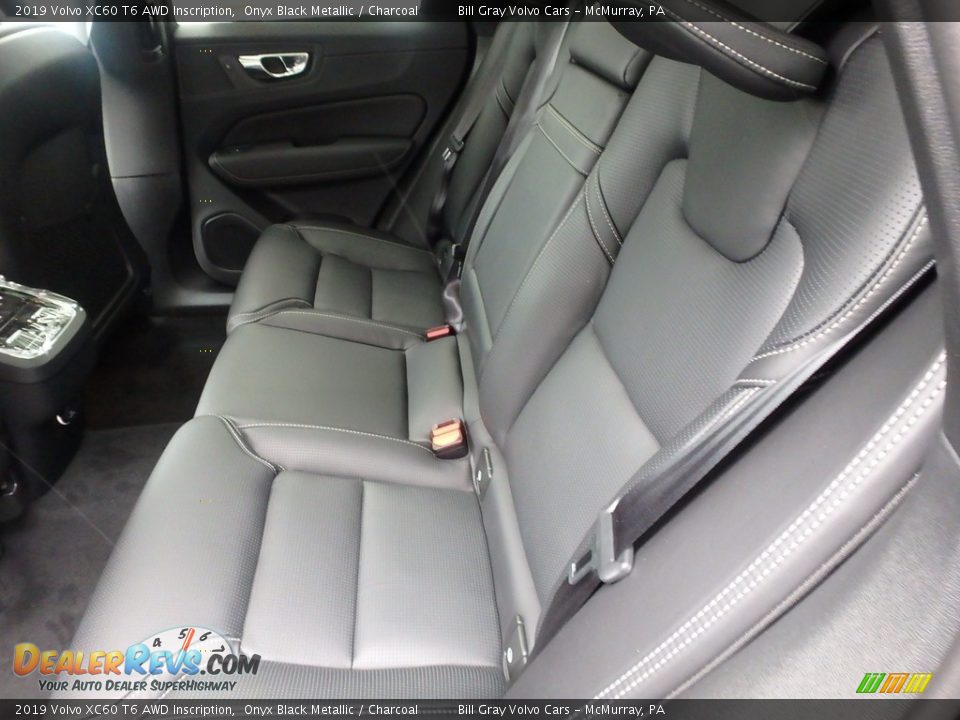 Rear Seat of 2019 Volvo XC60 T6 AWD Inscription Photo #8