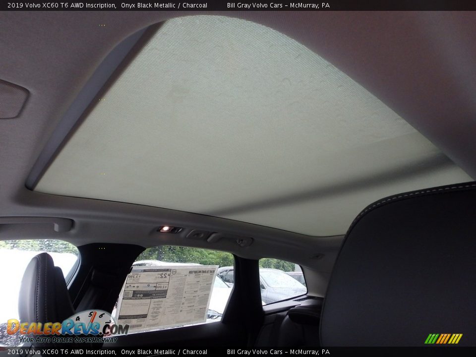 Sunroof of 2019 Volvo XC60 T6 AWD Inscription Photo #12